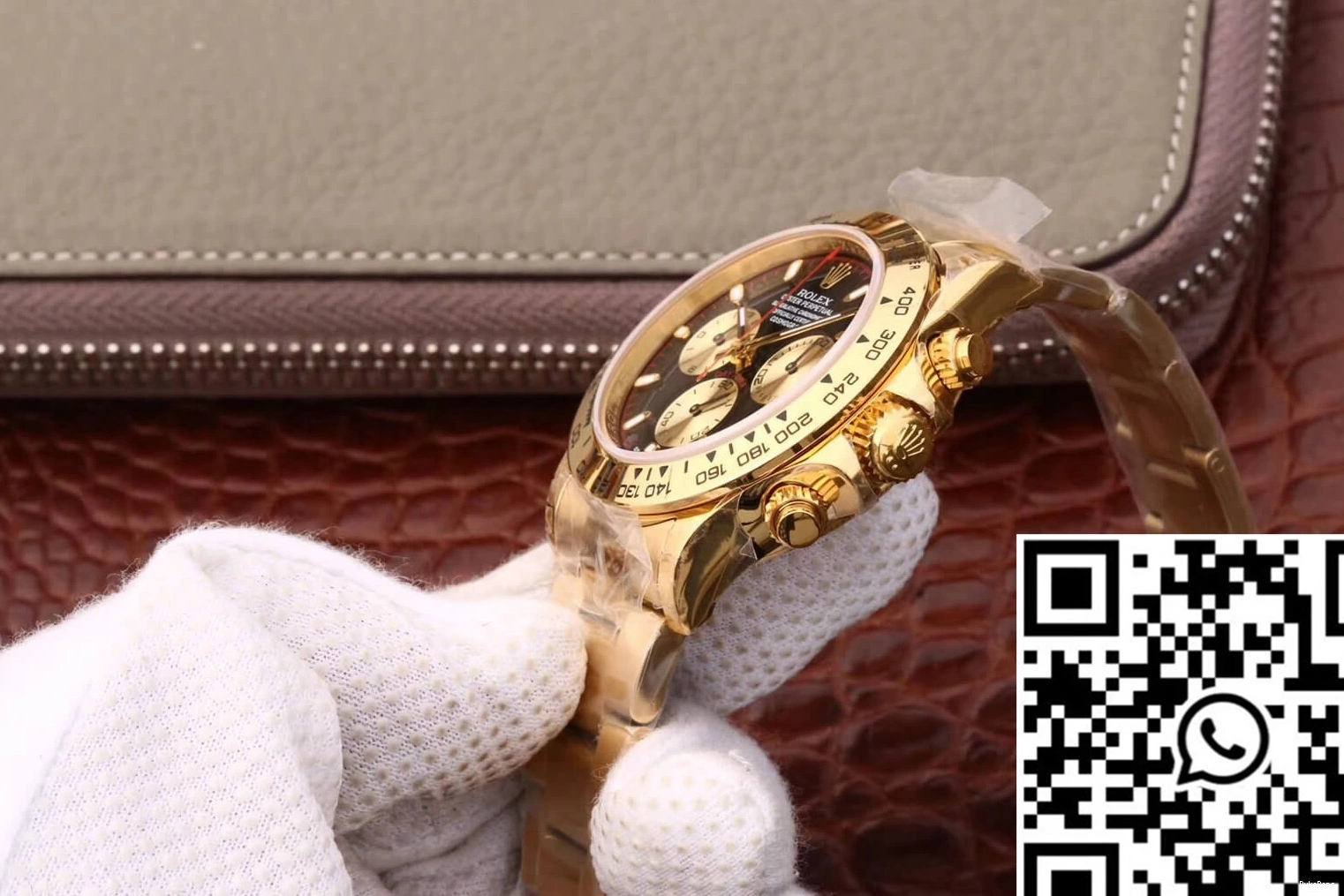 Black Rolex Cosmograph Daytona JH M116508-0009 Dial Factory 0309